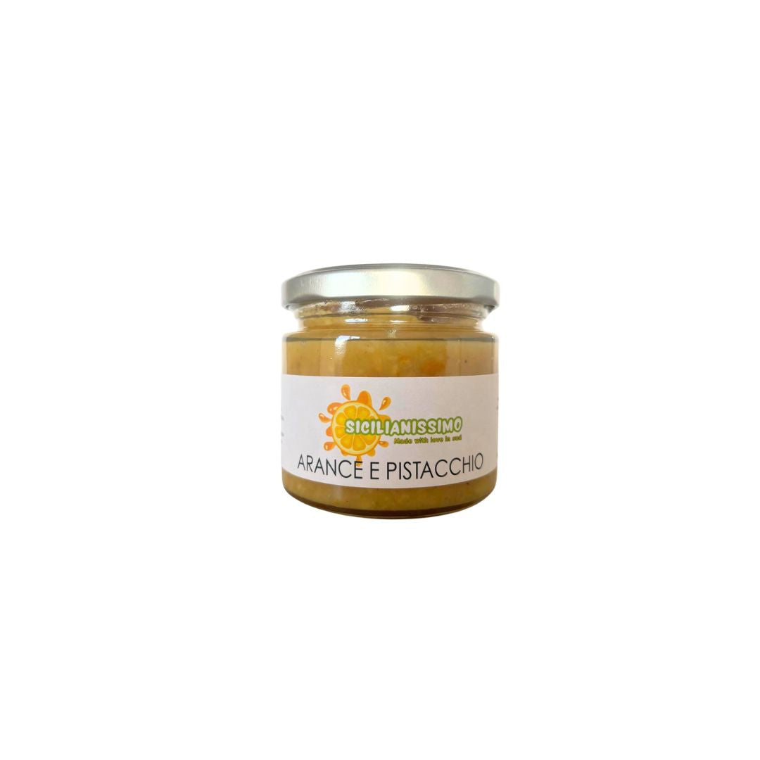 Marmellata di arance e pistacchio