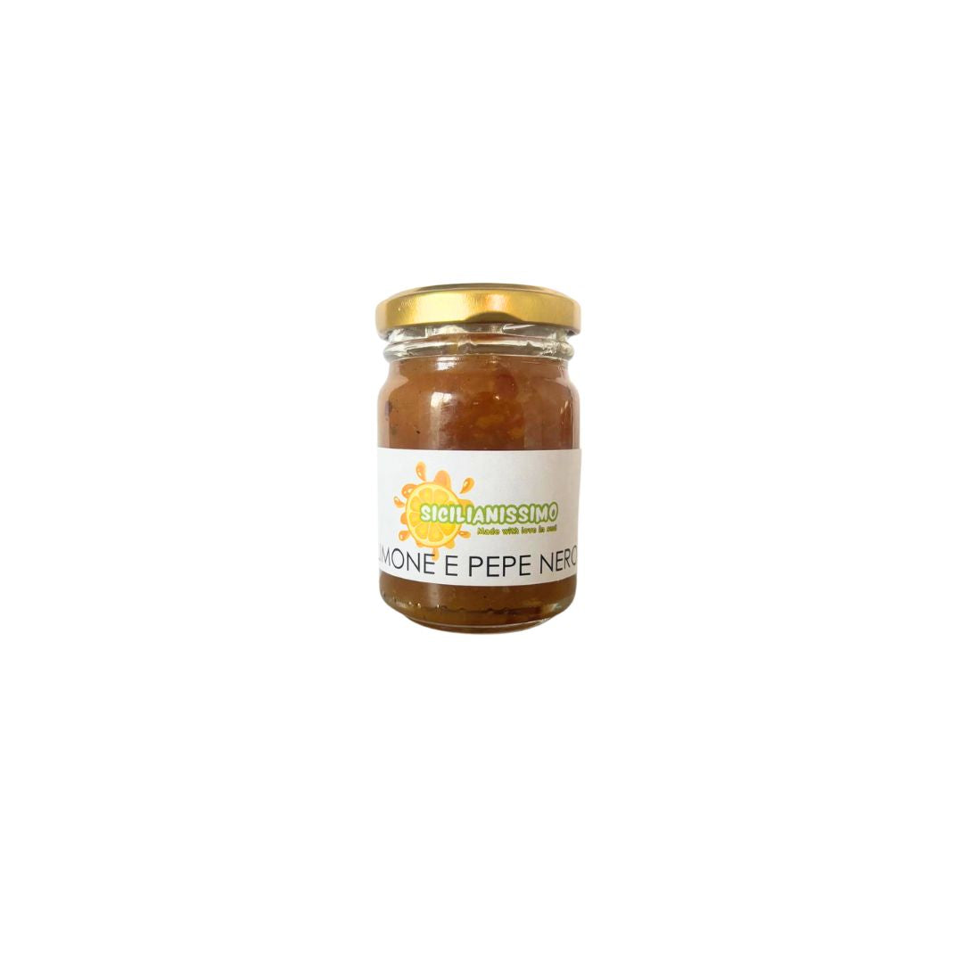 Marmellata limone e pepe nero